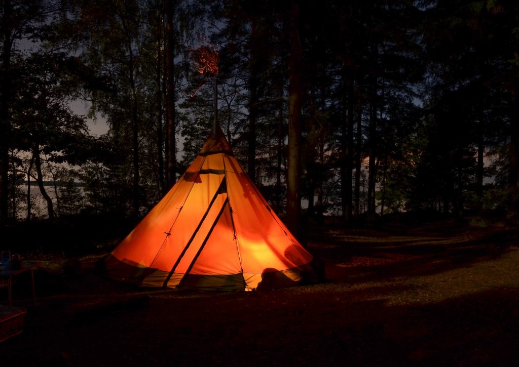 Campingplads nær Silkeborg