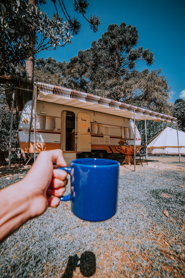 Kaffe på camping